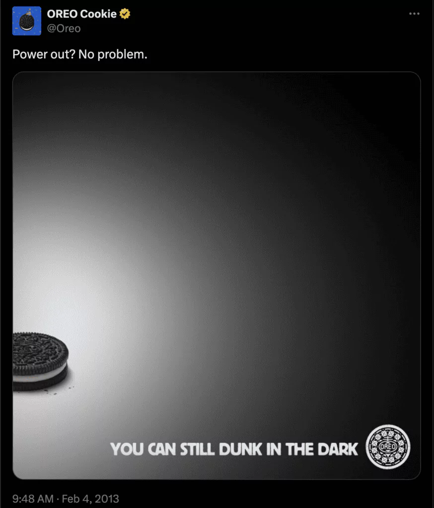 Oreo’s social media campaigns